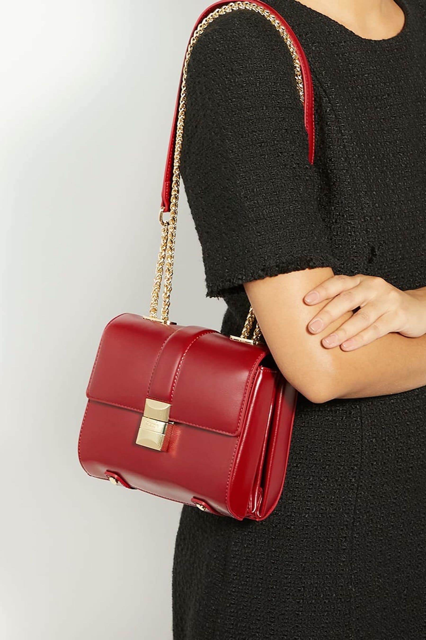 Dune red new arrivals bag