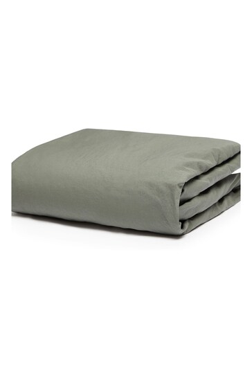 Bedfolk Green Cot Bed Fitted Sheet