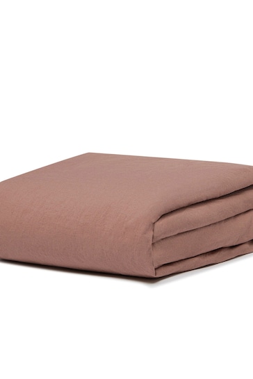 Bedfolk Dark Pink Cot Bed Fitted Sheet