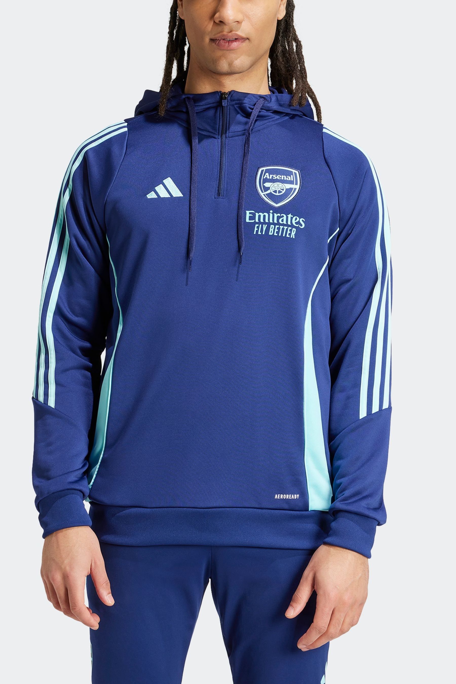 Buy adidas Navy Arsenal Tiro 24 Training Hoodie from the Next UK online shop