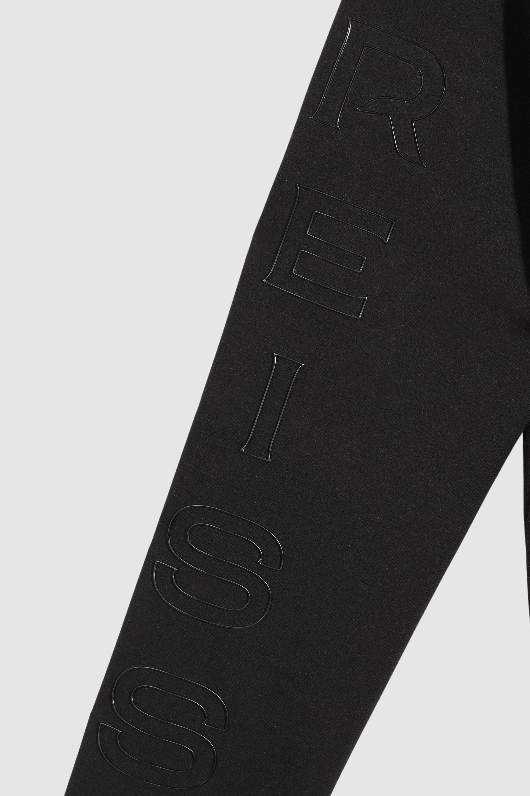 Black funnel neck sweatshirt outlet