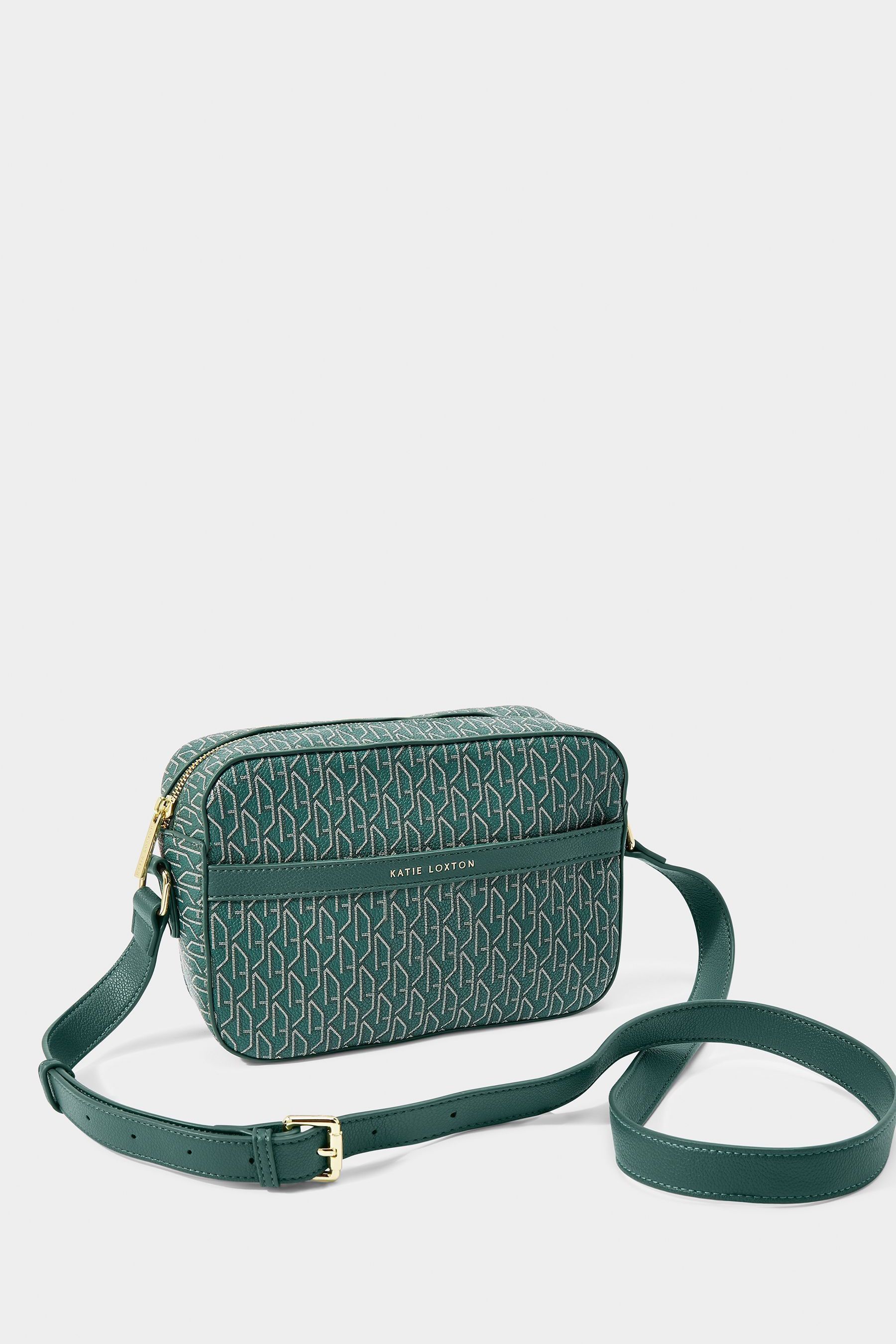 Buy Katie Loxton Green Signature Crossbody Bag from the Next UK