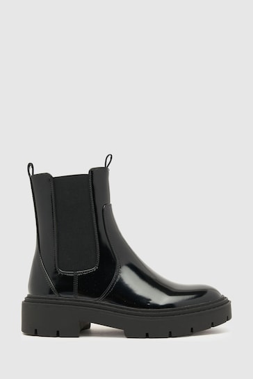 Schuh Black Azore Double Rand Chelsea Boots