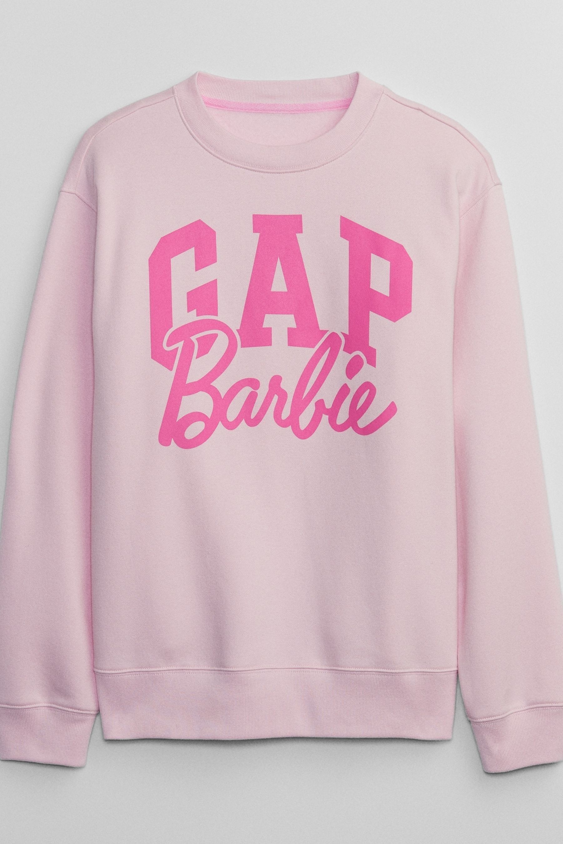 Buy Gap Pink Barbie Logo Sweatshirt from the Next UK online shop