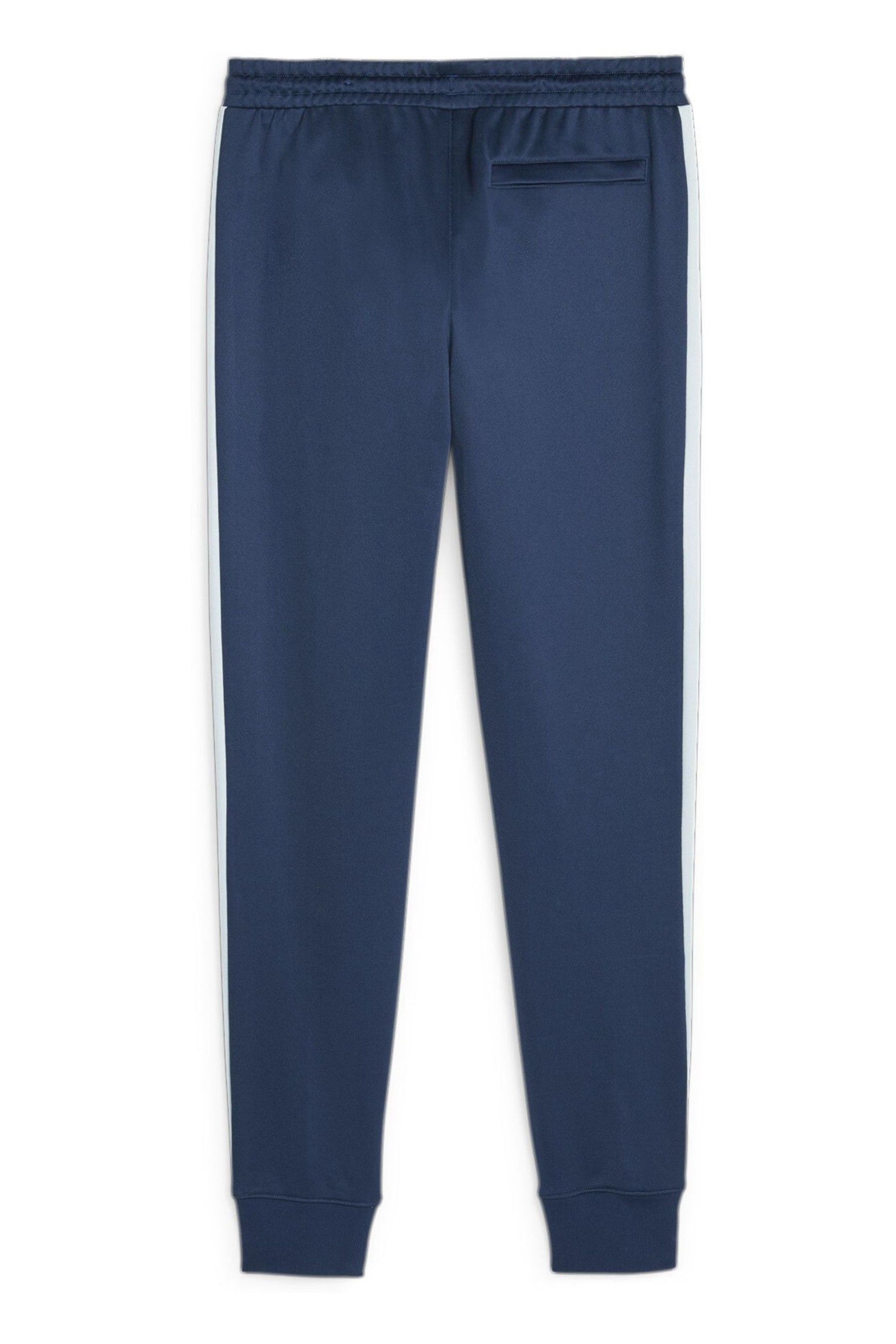 Puma blue joggers cheap