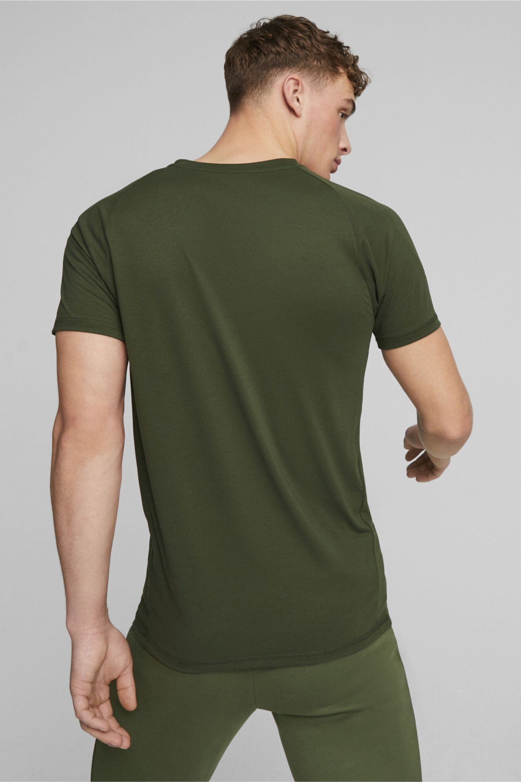 Puma green top t shirt