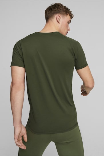 Puma Green Mens T-Shirt