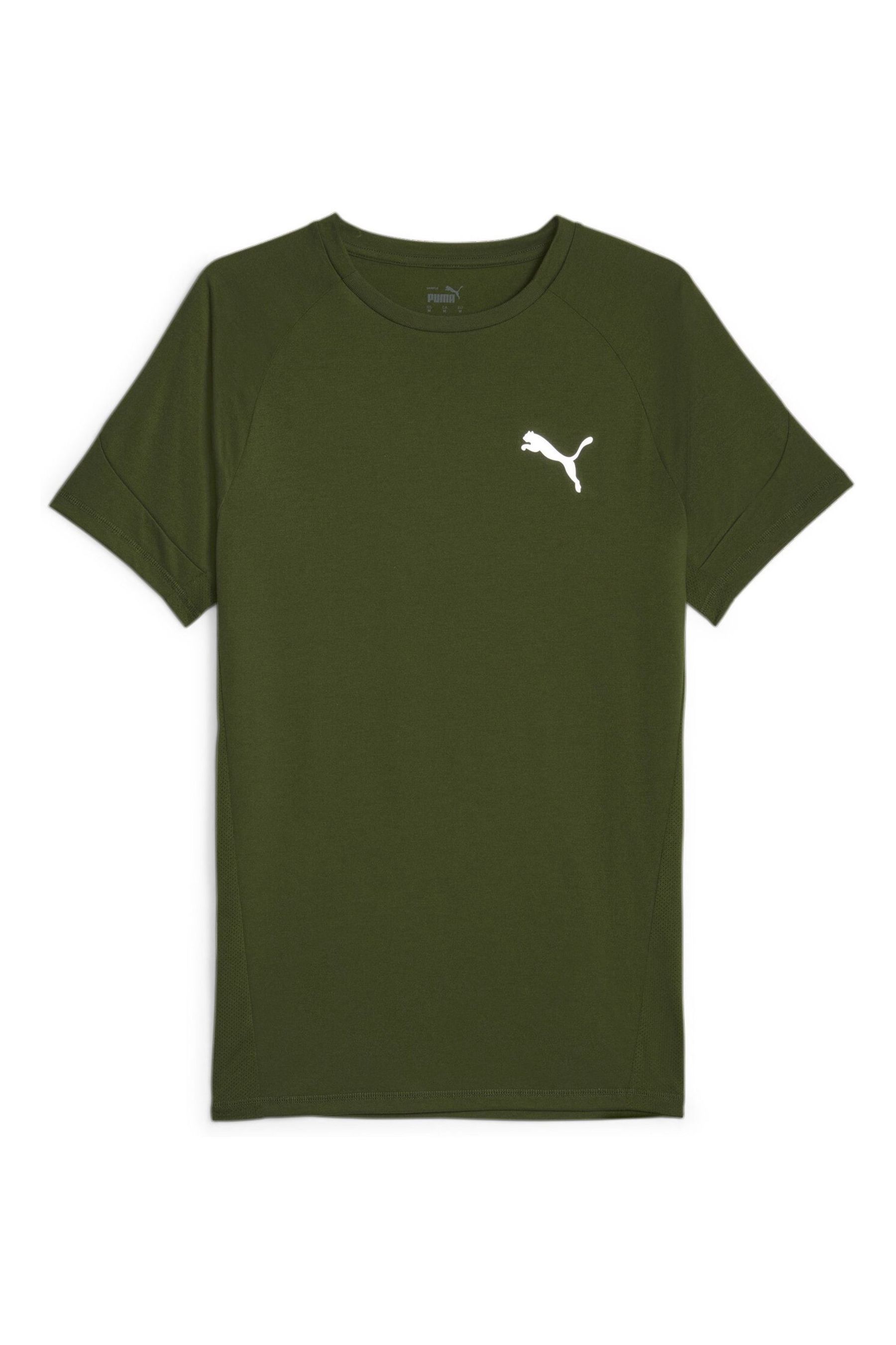 Puma Green Mens T Shirt