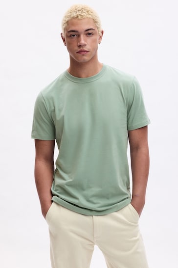 Gap Pistachio Green Everyday Soft Short Sleeve Crew Neck T-Shirt