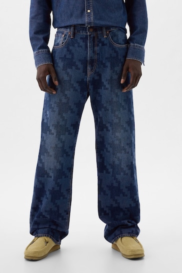 Gap Blue Dapper Dan Organic Cotton '90s Loose Jeans