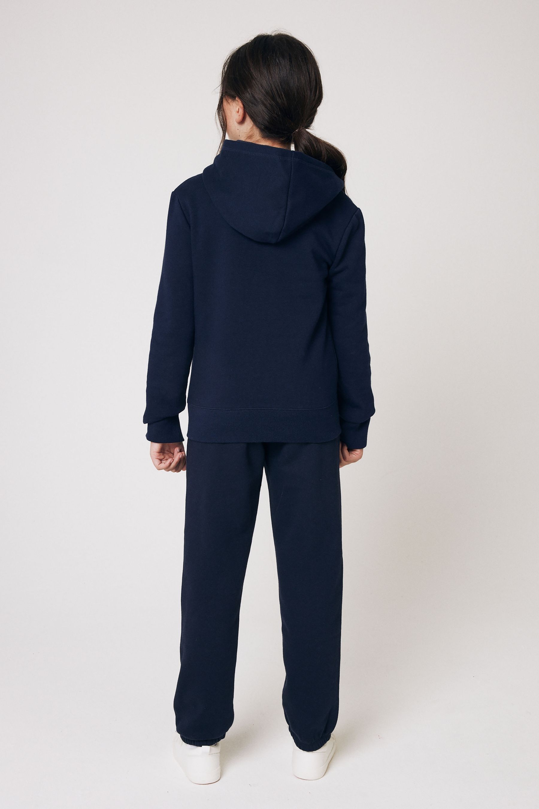 Buy Gap Navy Blue Logo Zip Through Hoodie 4 13yrs from the Next UK online shop