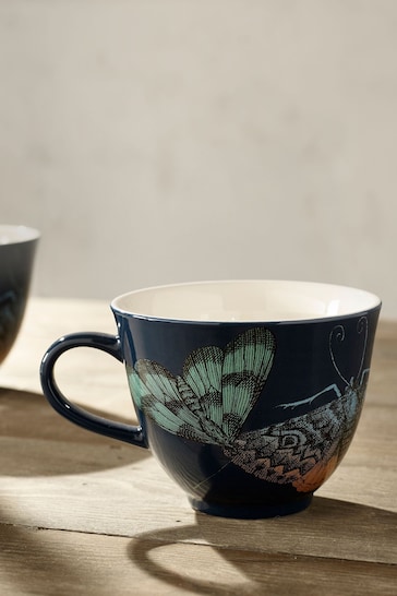 Kew Gardens Set of 2 Blue Living Jewels Mugs