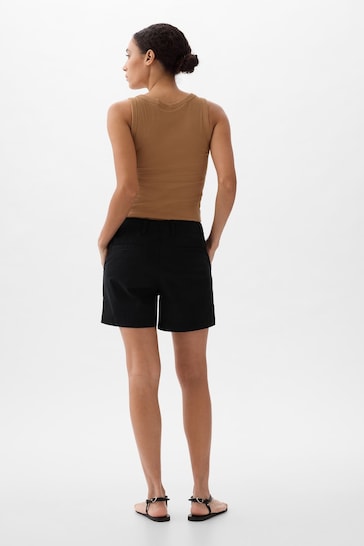 Gap Black 4" Chino Shorts