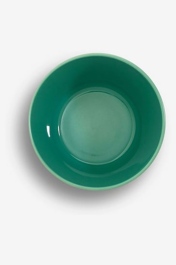 Sur La Table Set of 4 Green Colour Me Happy Cereal Bowls 13.5cm