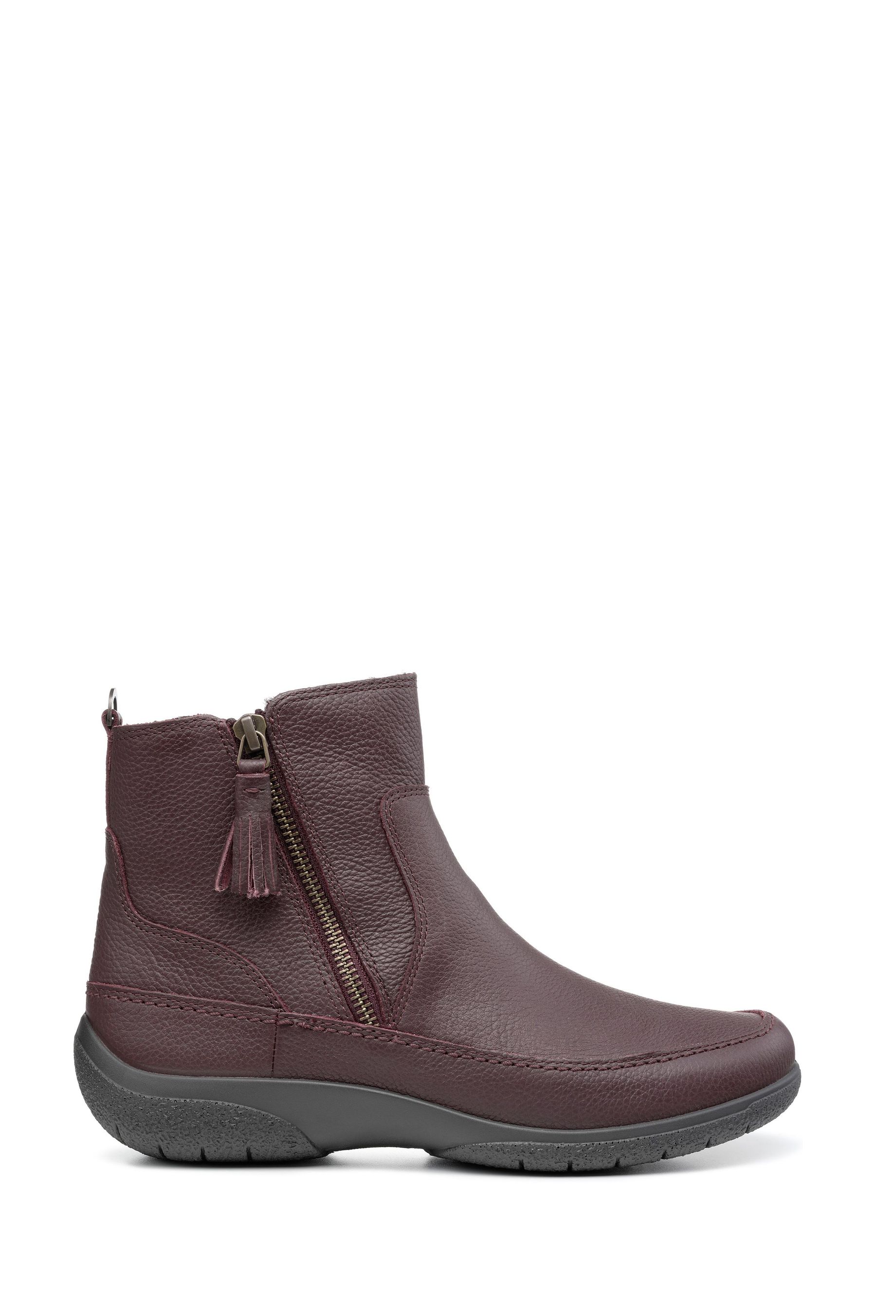 Buy Hotter Red Regular Fit Vail Zip Fastening Boots from the Next