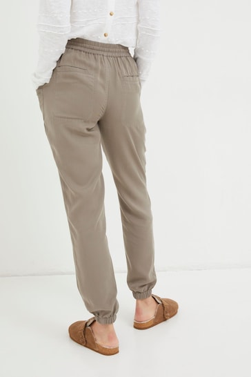 FatFace Brown Lyme Cargo Cuffed Joggers