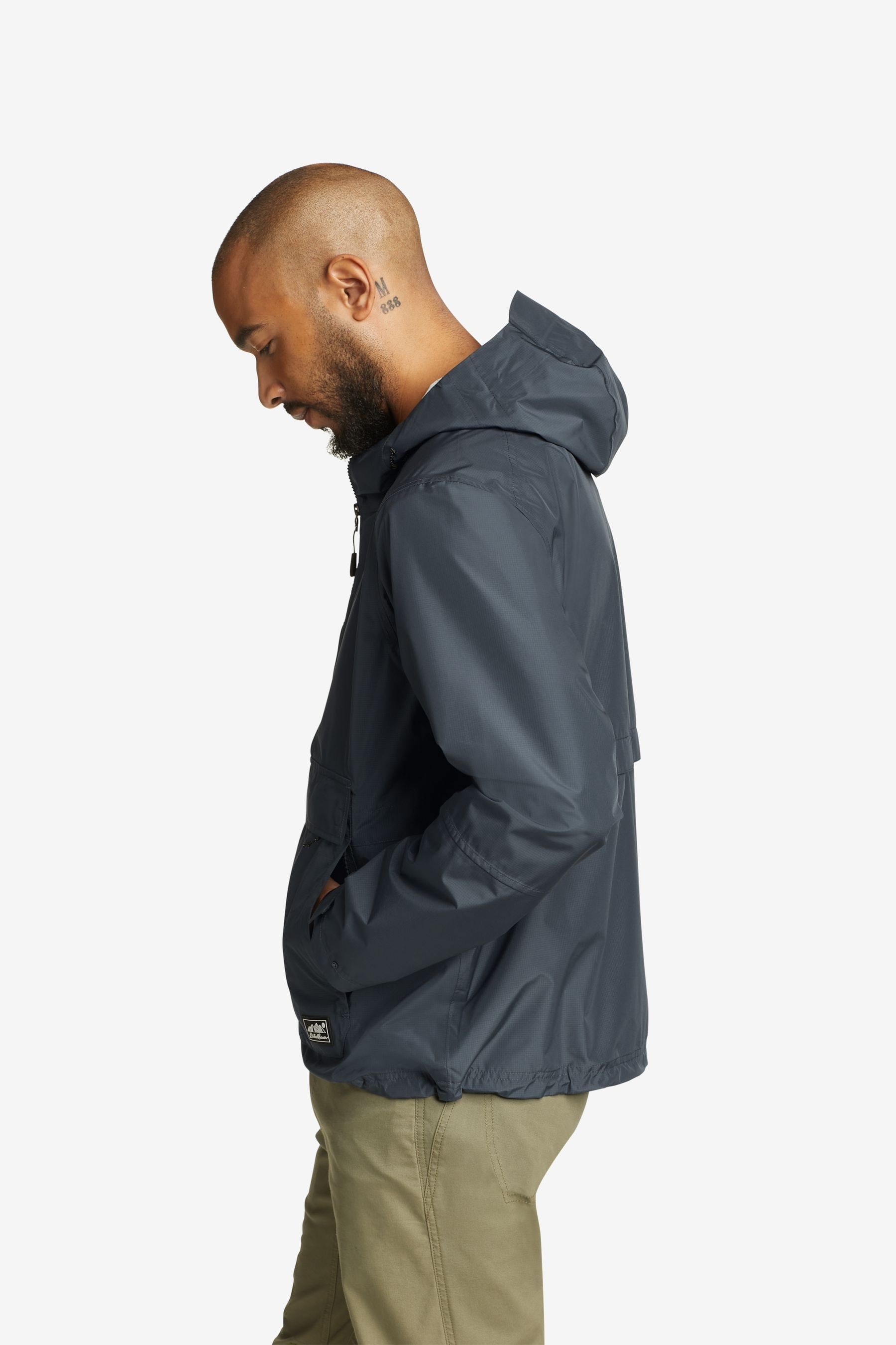 Eddie bauer grey jacket top