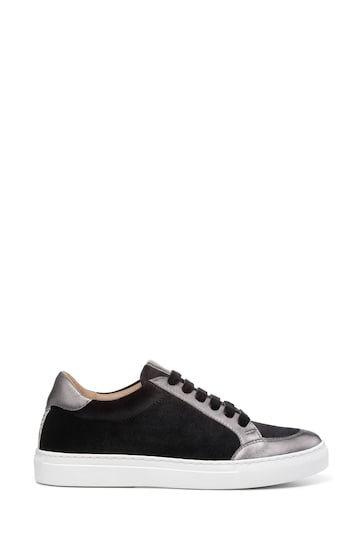 Hotter Grey Sylvie Lace-Up Regular Fit Shoes