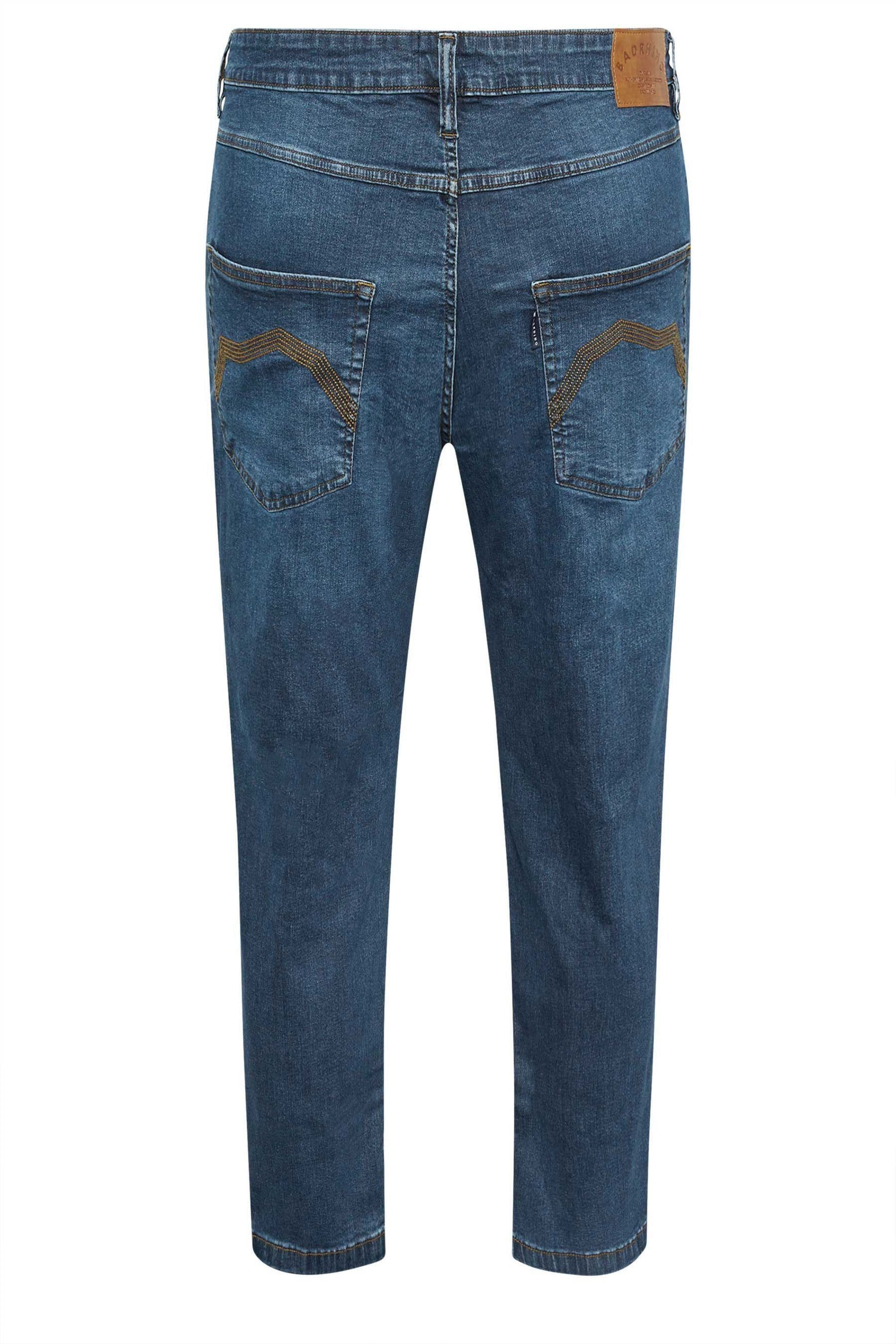 Big mens blue jeans cheap