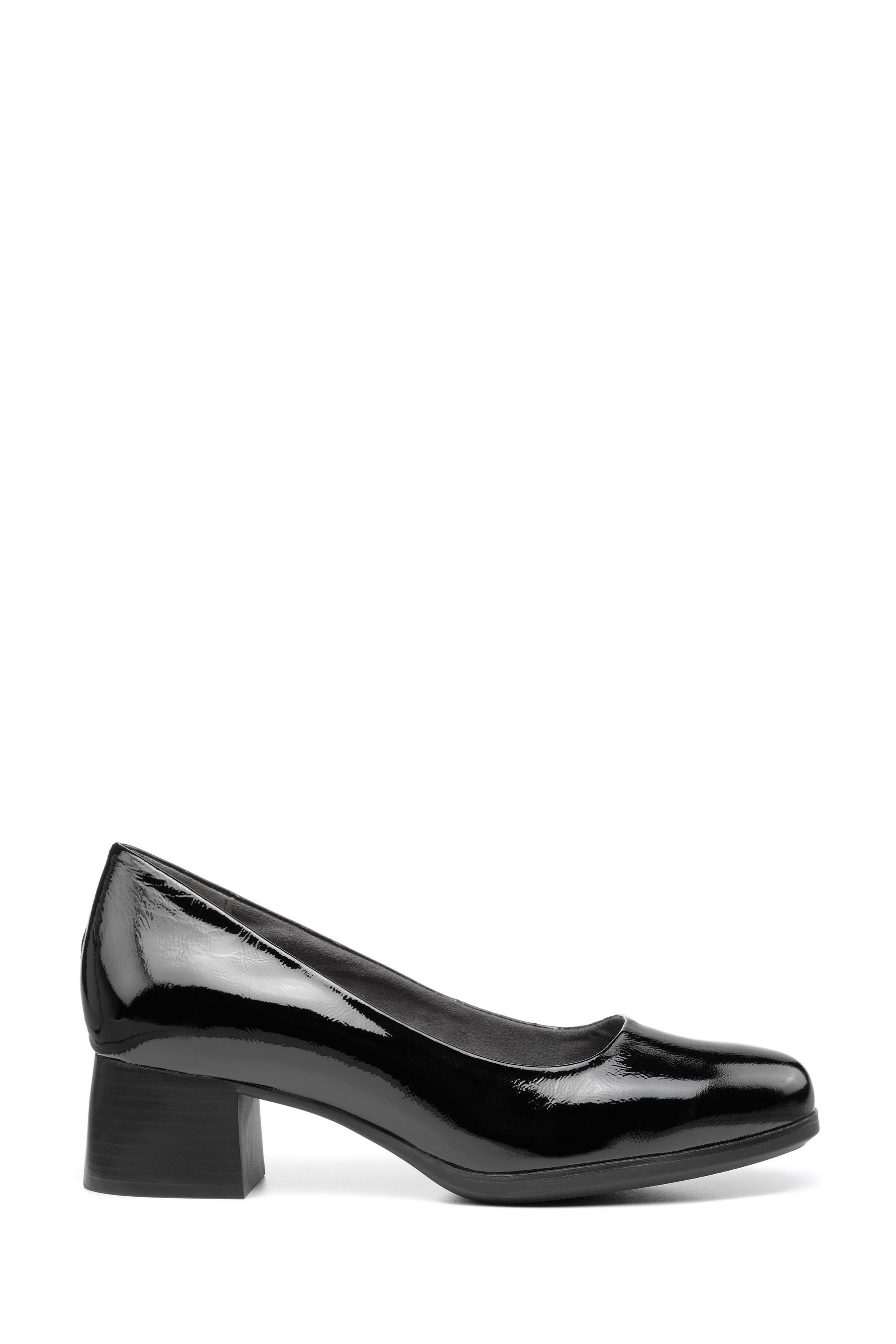 Hotter black court shoes hotsell