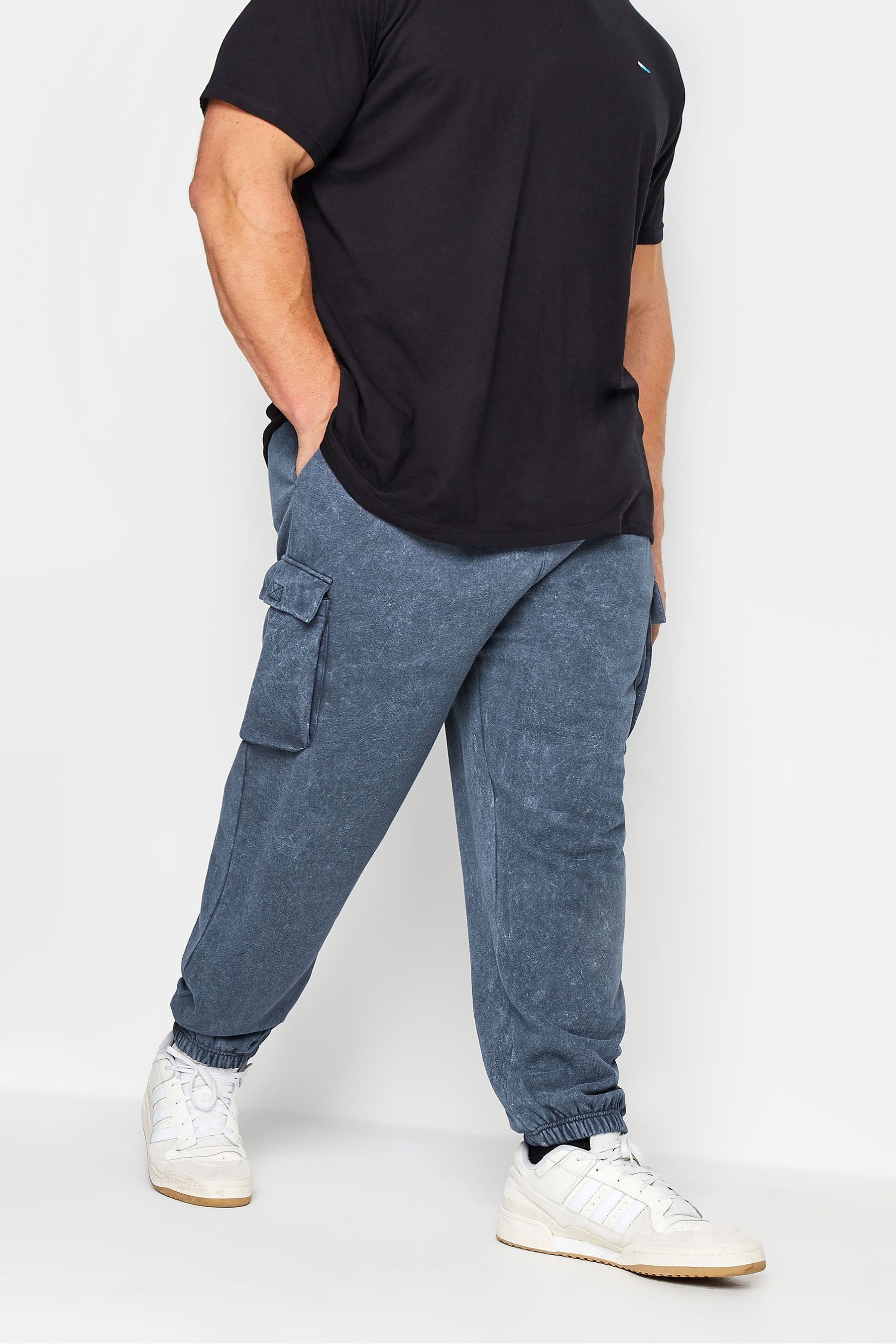 Cargo joggers best sale big and tall