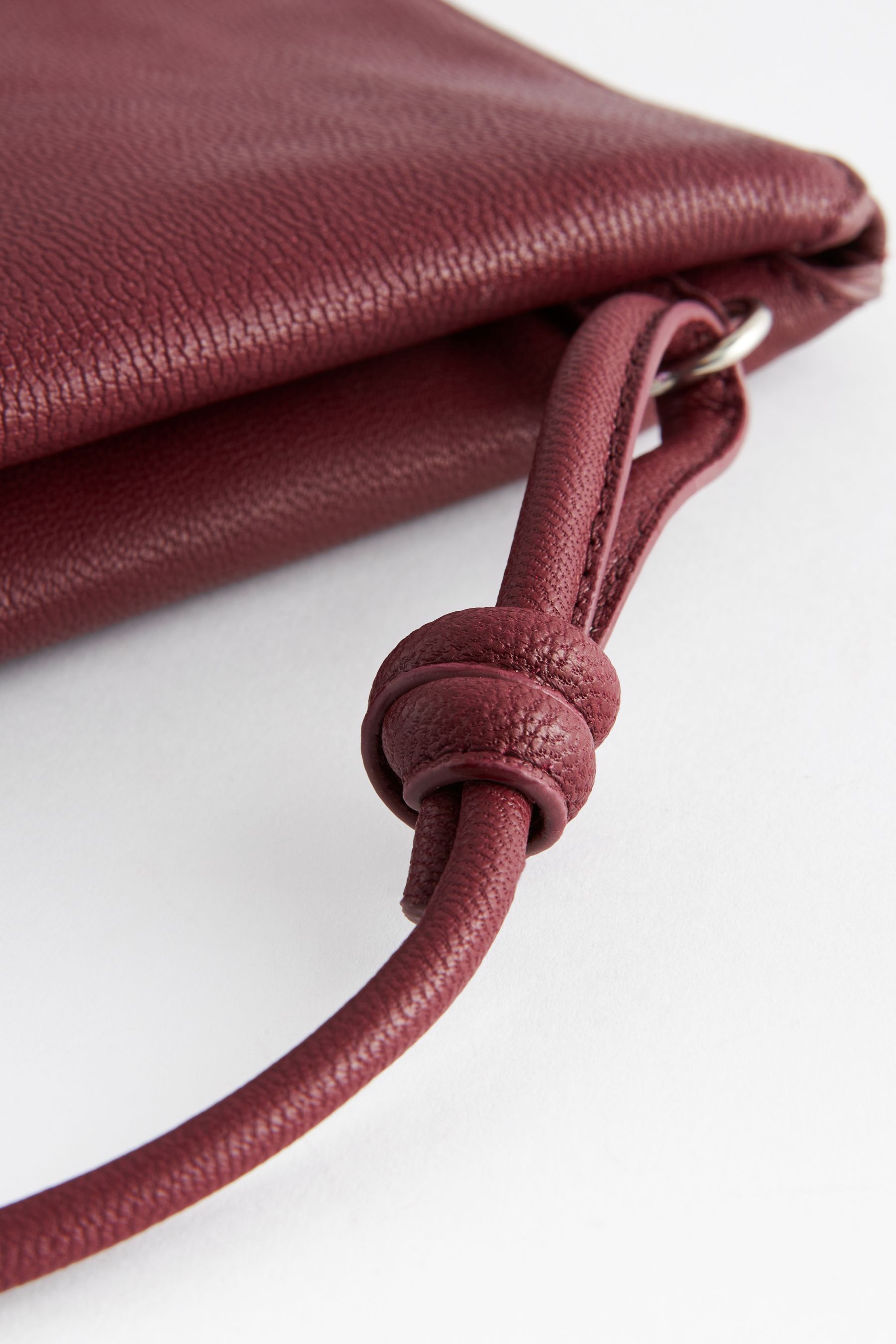 Buy Burgundy Red Leather Cross Body Bag from the Next UK online shop