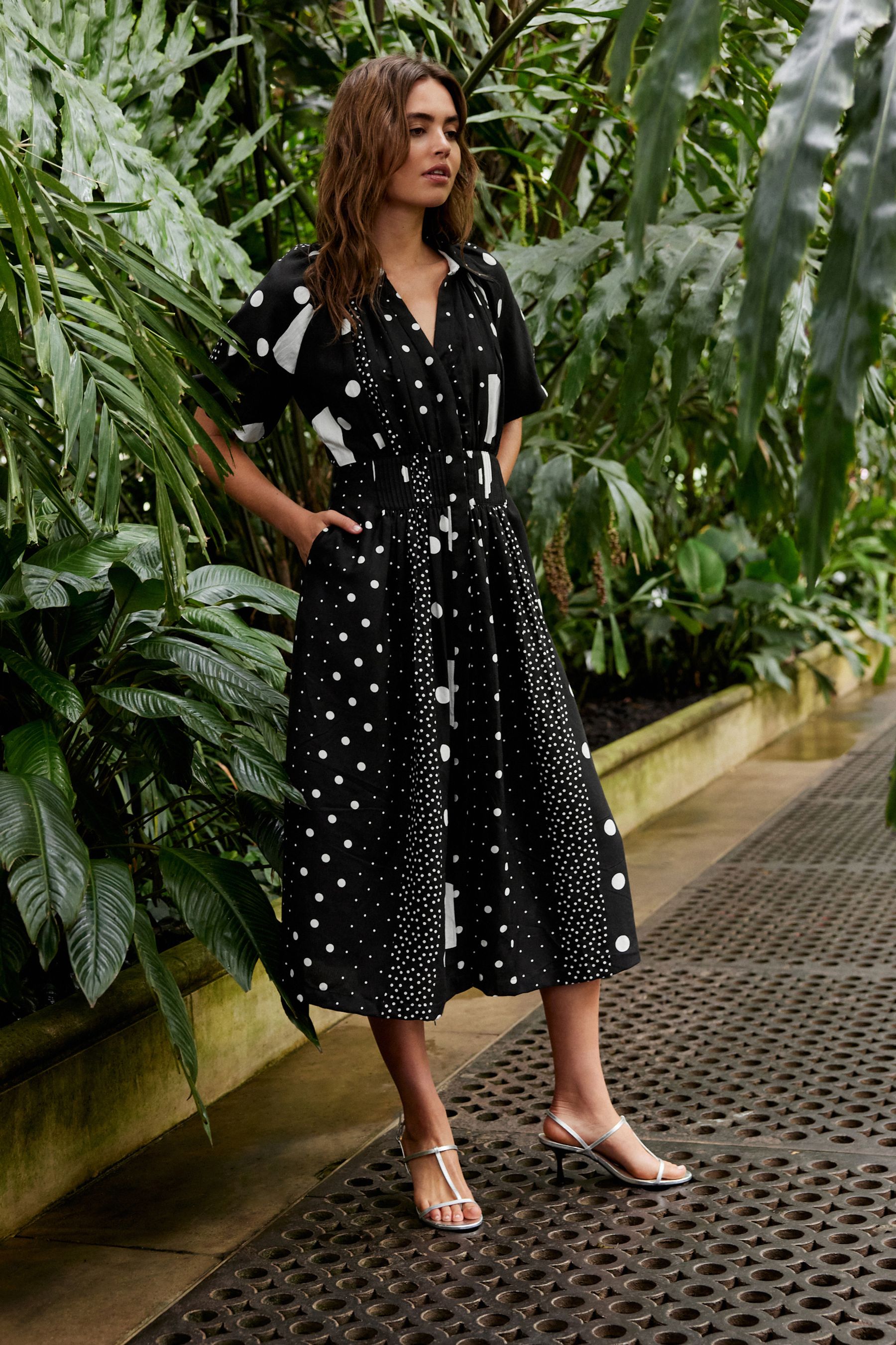 Black midi dress next sale