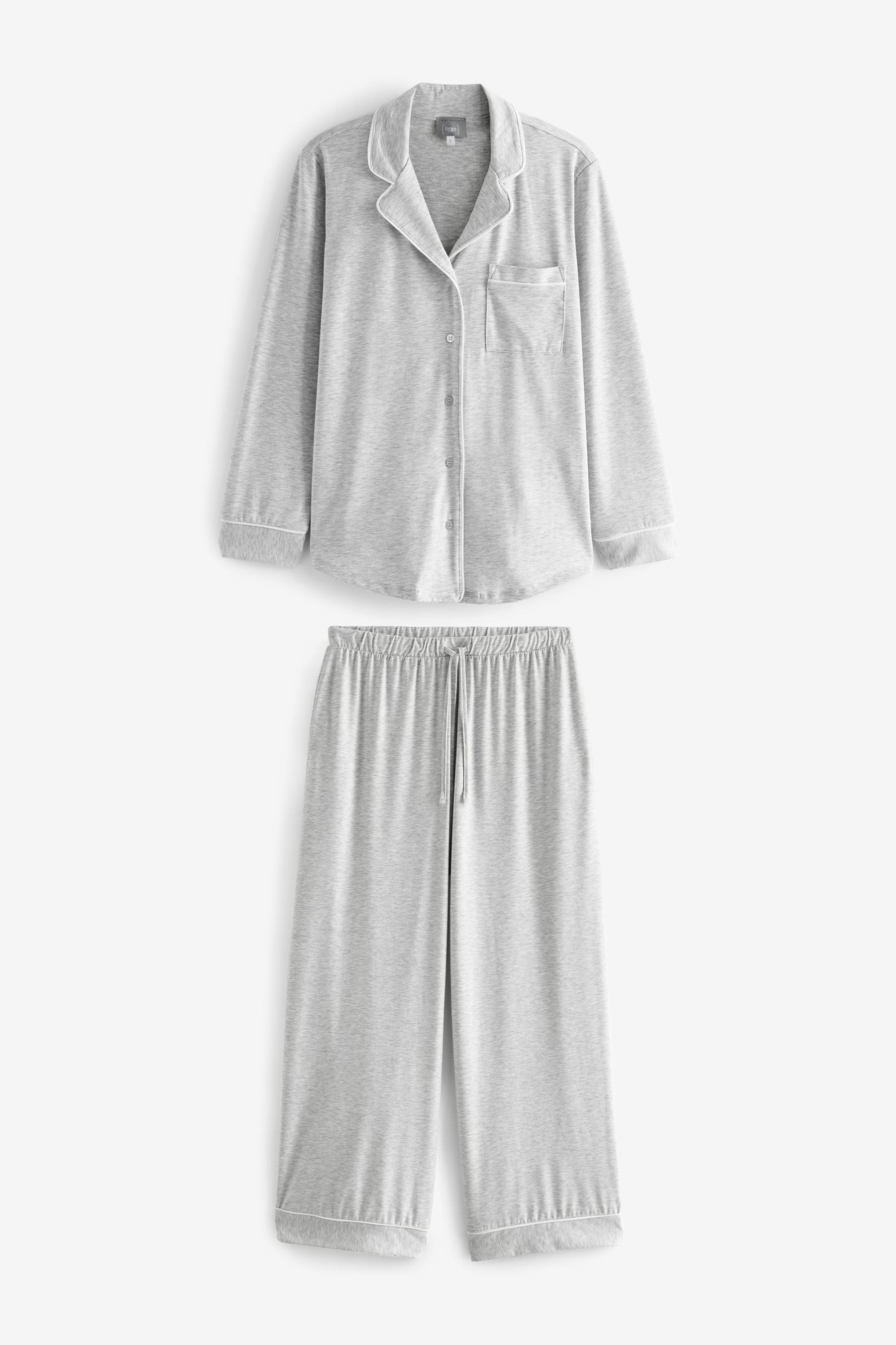 Buy Mint Velvet Grey Jersey Pyjama Set from the Next UK online shop
