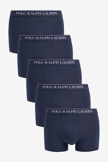 Polo Ralph Lauren Classic Stretch Cotton Boxers 5-Pack