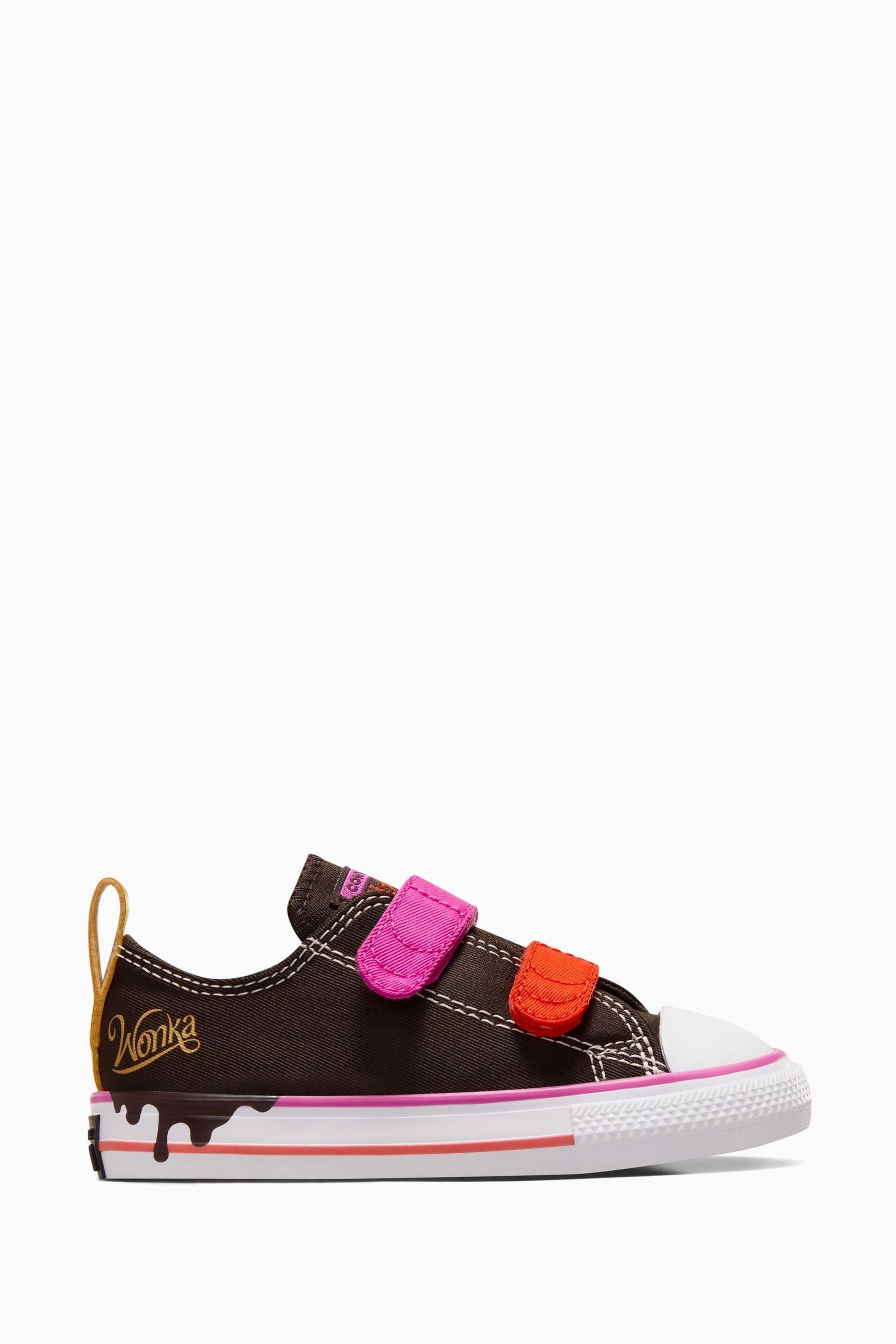 Purple infant outlet converse shoes
