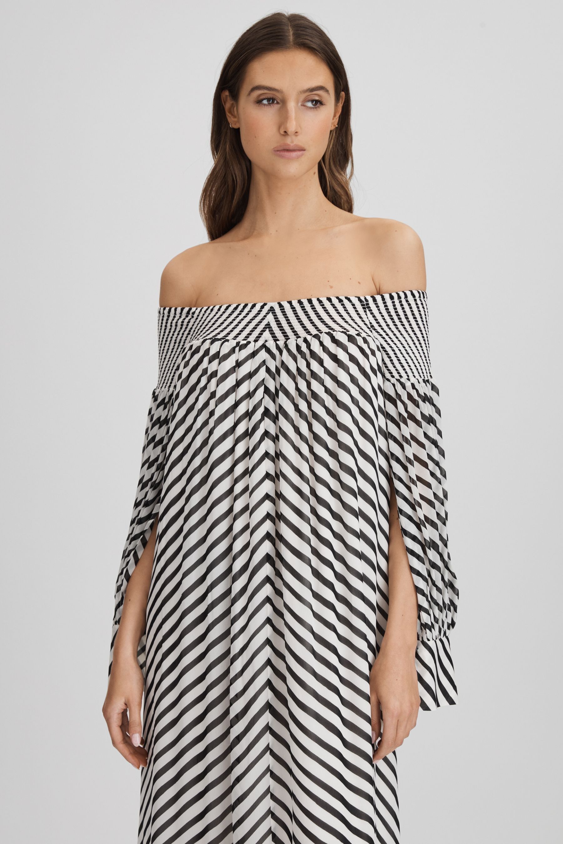 Reiss bardot dress clearance