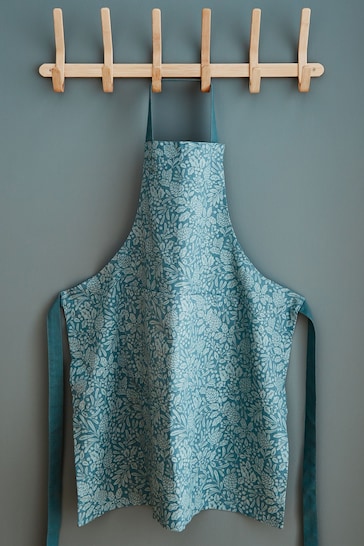 Catherine Lansfield Green Majestic Stag Cotton Apron