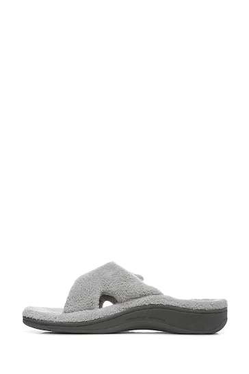 Vionic Grey Relax Slider Slippers