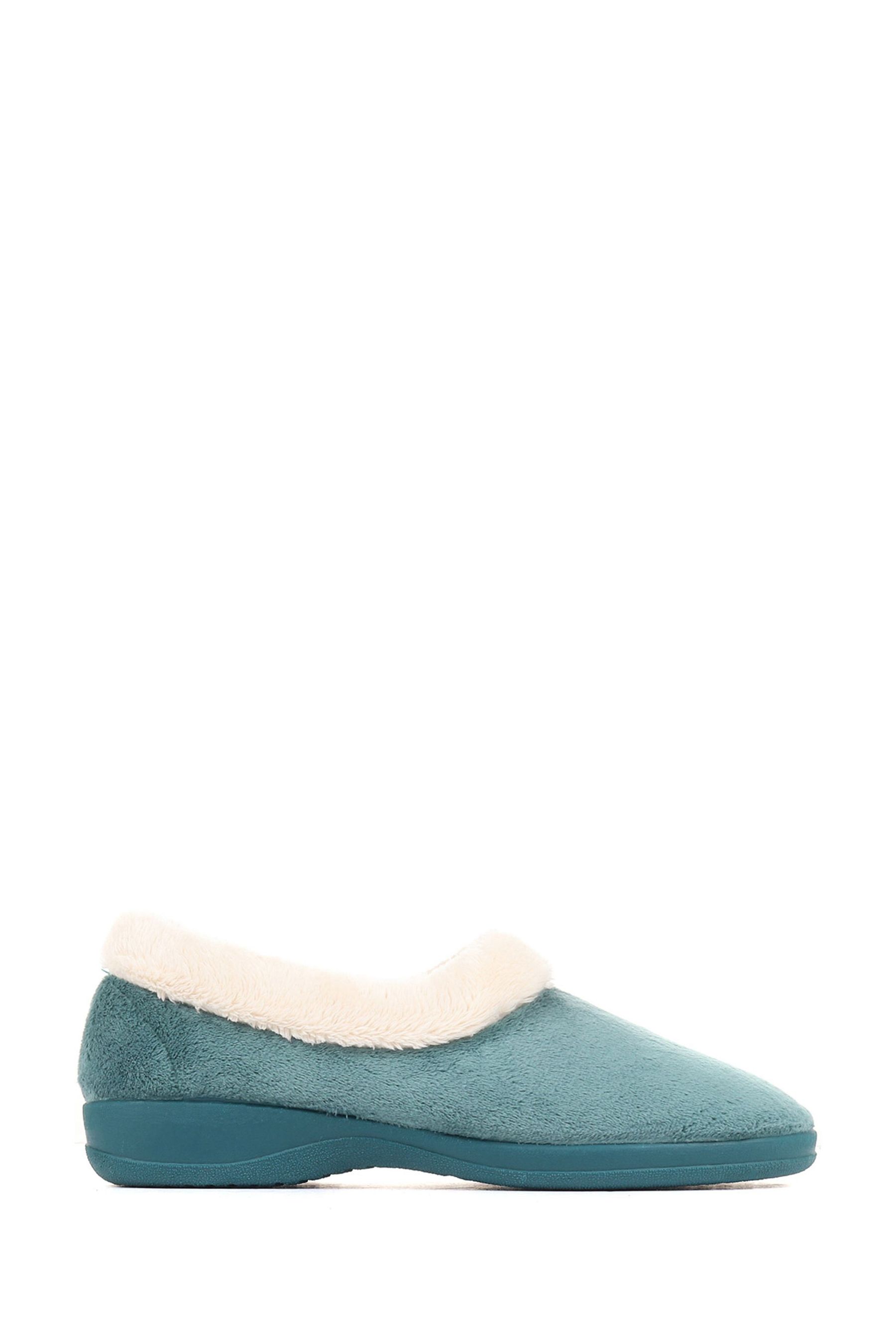 Buy Pavers Blue Full Slippers from the Next UK online shop
