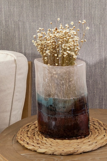 Voyage Maison Blush Reykeva Hand-Blown Glass Vase