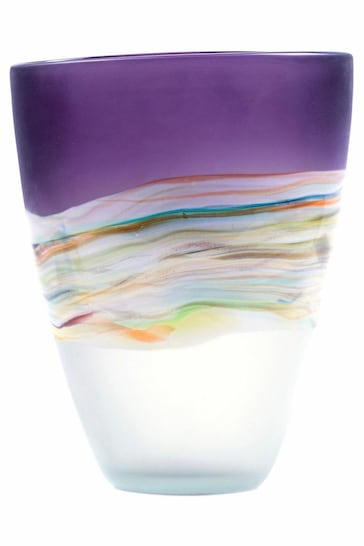 Voyage Maison Amethyst Marcellus Hand-Blown Glass Vase