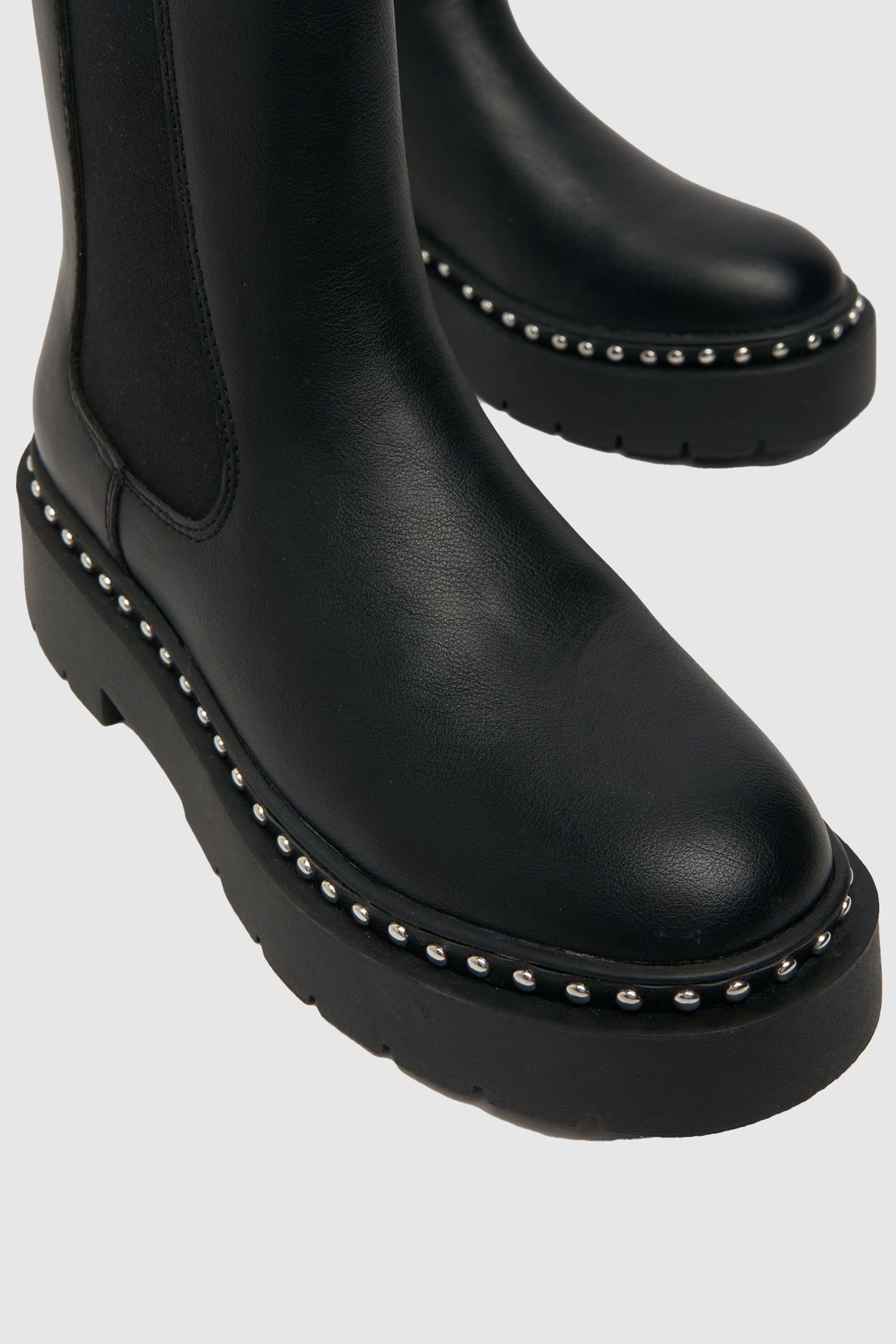 Studded chelsea boots sale