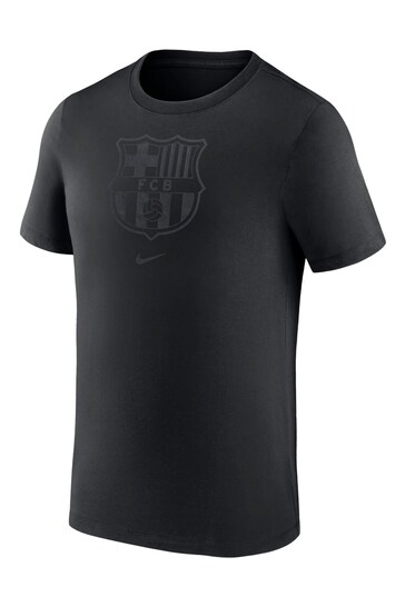 Nike Black Chrome Barcelona Crest T-Shirt