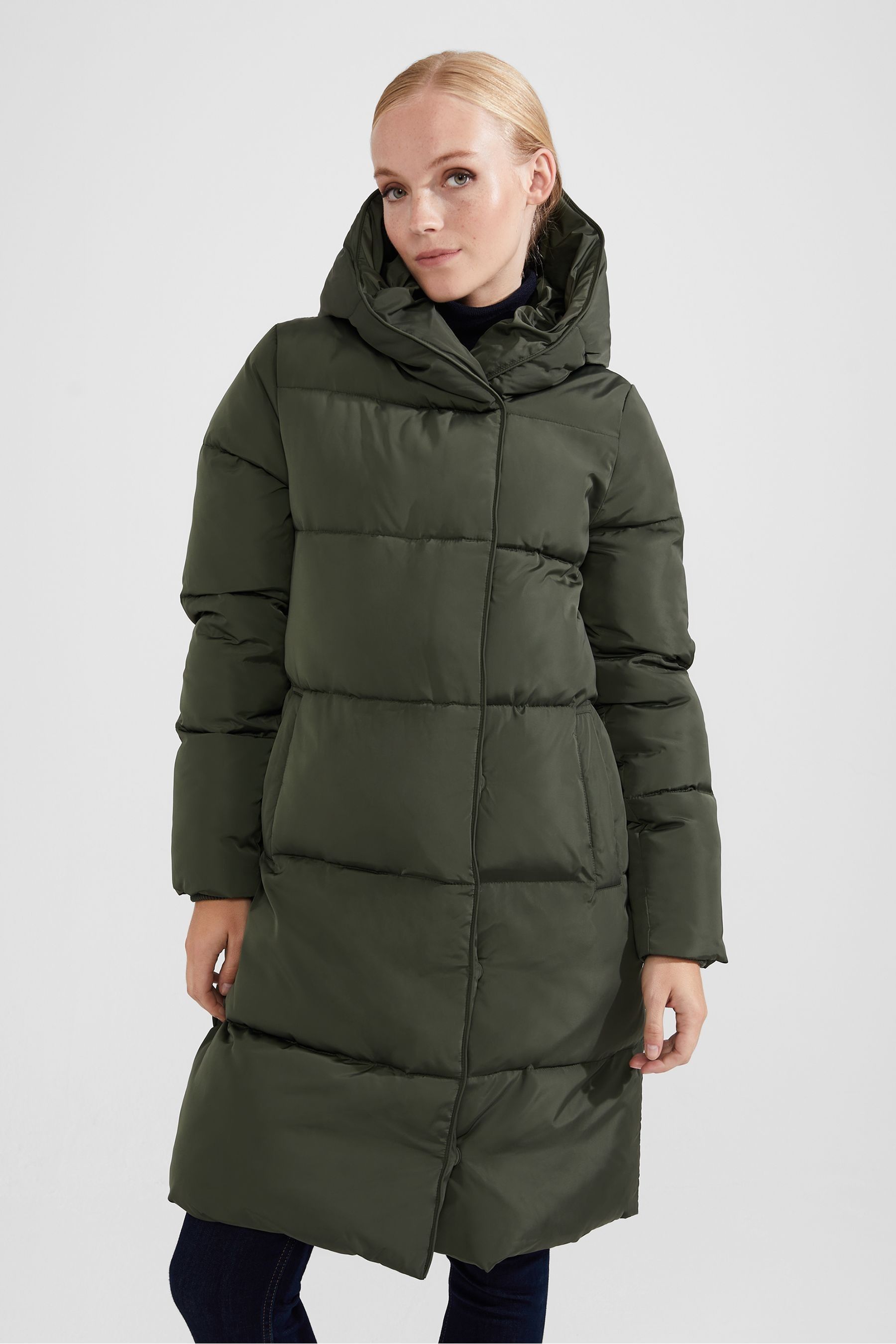 Buy Hobbs Green Darla Puffer Jacket from the Next UK online shop