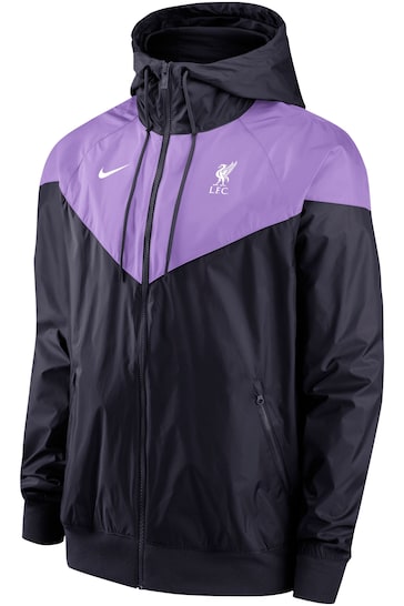 Nike Purple Liverpool Colour Block Jacket
