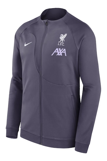 Nike Grey Liverpool Academy Pro Anthem Jacket Kids
