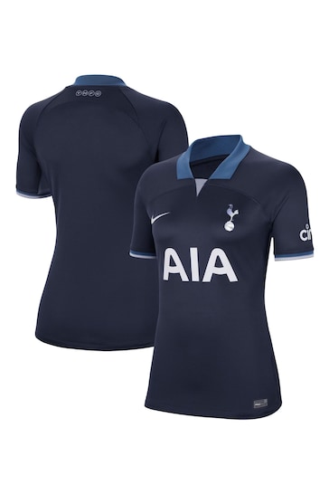 Nike Blue Tottenham Hotspur Away Stadium Shirt 2023-24 Womens