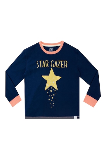 Harry Bear Blue Night Time Star Gazer Pyjamas