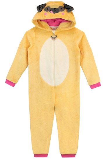 Harry Bear Yellow Pug All-In-One