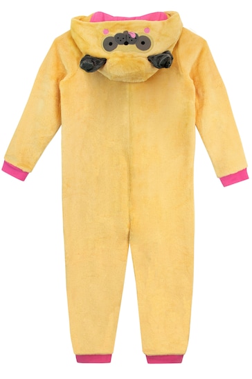Harry Bear Yellow Pug All-In-One