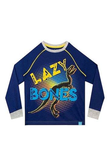Harry Bear Grey Lazy Bones Pyjamas