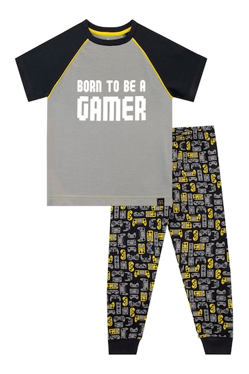 Harry Bear Grey Gamer Pyjamas