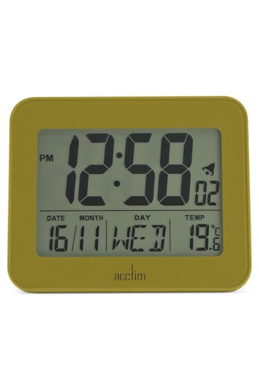 Acctim Clocks Heathland Otto LCD Alarm Clock