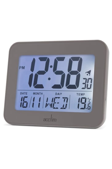 Acctim Clocks London Sky Otto LCD Alarm Clock