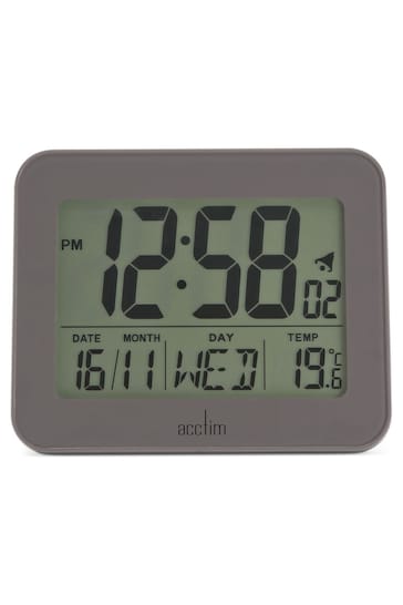 Acctim Clocks London Sky Otto LCD Alarm Clock